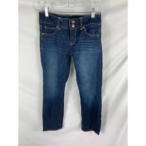 American Eagle Artist Crop Stretch Jeans 2 R